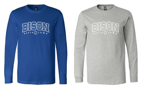 NI Holiday 2025 - BELLA + CANVAS - Jersey Long Sleeve Tee | Design 2