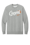 A.Crooks - Nike Club Fleece Sleeve Swoosh Crew | Cowgirls