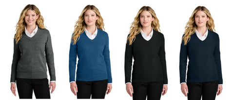 CSA - Port Authority® Women’s Easy Care V-Neck Sweater
