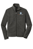 SPI-Port Authority® Heather Microfleece Full-Zip Jacket