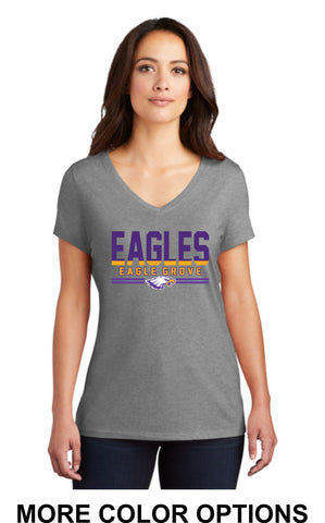 EG Spirit Store '25 - District® Women’s Perfect Tri® V-Neck Tee | Lines