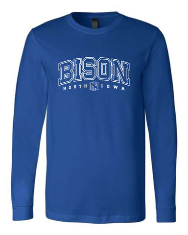 NI Holiday 2025 - BELLA + CANVAS - Jersey Long Sleeve Tee | Design 2