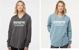 BK Spirit Store - Women’s Lightweight California Wave Wash Hooded Sweatshirt | BRONCOS