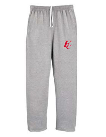 FC Fall '25 - Unisex NuBlend® Open-Bottom Sweatpants with Pockets