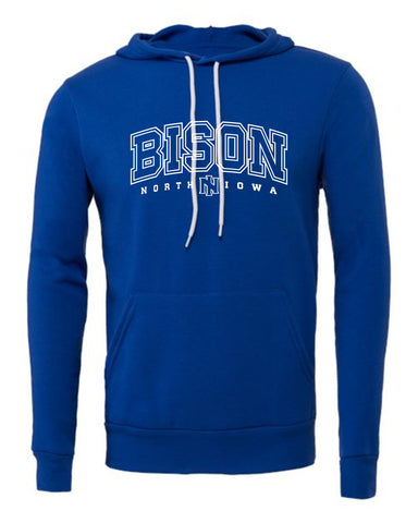 NI Holiday 2025 - BELLA + CANVAS - Sponge Fleece Hoodie | Design 2