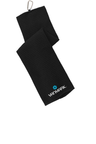Vanmark - Waffle Microfiber Golf Towel