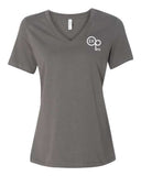 Ex Op Staff - BELLA + CANVAS Women’s Relaxed Jersey V-Neck Tee