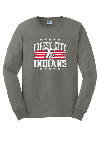 FC Fall '25 - Gildan Long Sleeve Tee | FC Flag (Talls Available)