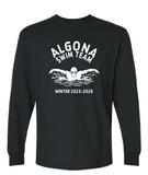 Algona Swim Team | Winter 2025 -  Gildan Long Sleeve Tee (Youth/Adult)