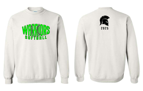 Warriors Softball '25 - Gildan Crewneck Sweatshirt