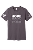 S4J/HBTS -  BELLA+CANVAS® Unisex Jersey/CVC Short Sleeve Tee | Hope Beyond The Stables