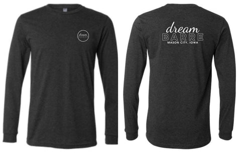 Dream Barre -  Bella+Canvas Long Sleeve Tee (True Logo)