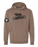 ABS-Independent Trading Co. Unisex Midweight Pigment-Dyed Hooded Sweatshirt