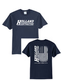 Holland Contracting - Short Sleeve Tee | Flag Design