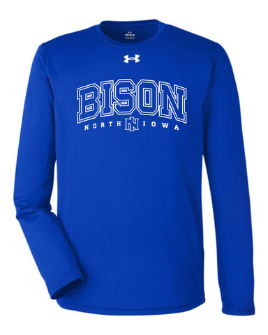 NI Holiday 2025 - Under Armour Men's Team Tech™ Long Sleeve T-Shirt | Design 2