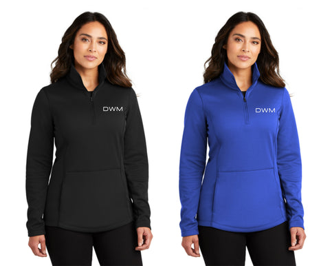 DWM-Port Authority® Women's Smooth Fleece 1/4-Zip