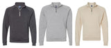 KRHC - J. America - Triblend Quarter-Zip Sweatshirt