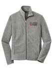 ProFab -Port Authority® Heather Microfleece Full-Zip Jacket