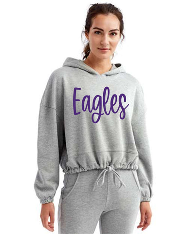 EG Spirit Store '25 - Women's Cropped Maria Hooded Sweatshirt