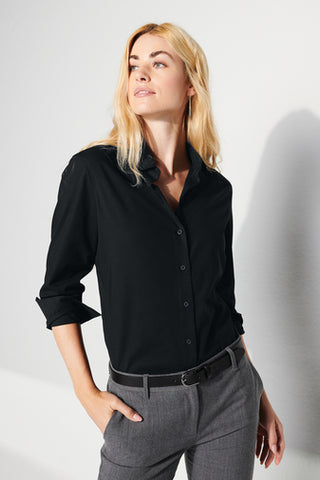 FTSB - Mercer+Mettle™ Women’s Long Sleeve Stretch Woven Shirt