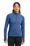 WIB-Sport-Tek® Women's Sport-Wick® Stretch 1/4-Zip Pullover