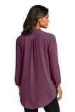 ISB - Port Authority® Ladies 3/4-Sleeve Textured Crepe Tunic