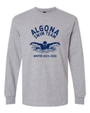 Algona Swim Team | Winter 2025 -  Gildan Long Sleeve Tee (Youth/Adult)
