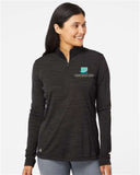 GDG-Adidas - Women's Lightweight Mélange Quarter-Zip Pullover