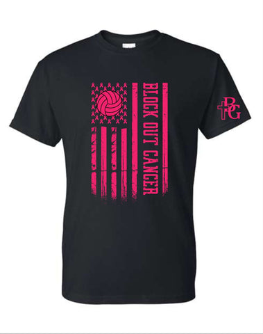 BGHS Pink Out Volleyball 2025 - Gildan® DryBlend® 50 Cotton/50 Poly T-Shirt *Youth/Adult | +BG