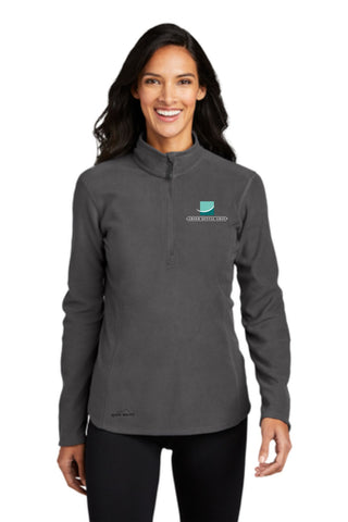 GDG - Eddie Bauer® Ladies 1/2-Zip Microfleece Jacket