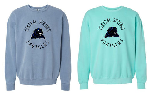 CS Spirit Shop - Comfort Colors - Garment-Dyed Lightweight Fleece Crewneck Sweatshirt