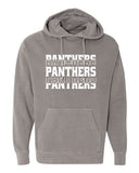 CS Spirit Shop - Comfort Colors - Garment-Dyed Hooded Sweatshirt |Panther Repeat Logo|
