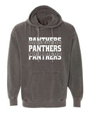 CS Spirit Shop - Comfort Colors - Garment-Dyed Hooded Sweatshirt |Panther Repeat Logo|