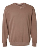 Little Hawks - Comfort Colors - Garment-Dyed Lightweight Fleece Crewneck Sweatshirt |Collar Design|