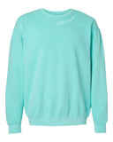 Little Hawks - Comfort Colors - Garment-Dyed Lightweight Fleece Crewneck Sweatshirt |Collar Design|