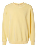 Little Hawks - Comfort Colors - Garment-Dyed Lightweight Fleece Crewneck Sweatshirt |Collar Design|