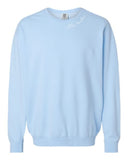 Little Hawks - Comfort Colors - Garment-Dyed Lightweight Fleece Crewneck Sweatshirt |Collar Design|