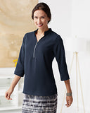 ISB Devon & Jones Ladies' Perfect Fit™ 3/4-Sleeve Crepe Tunic