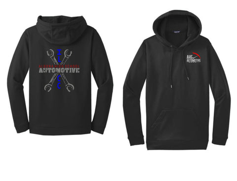 AHS Auto Sport-Tek® Sport-Wick® Fleece Hooded Pullover (Dryfit)