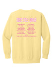 GHV Cheer Comp Squad '26 -Comfort Colors Unisex Garment-Dyed Crewneck Sweatshirt