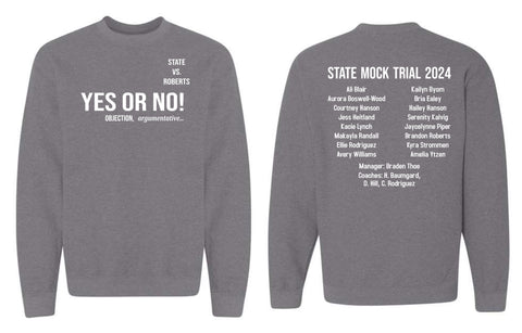 GHV State Mock Trial 2024 - Crewneck Sweatshirt