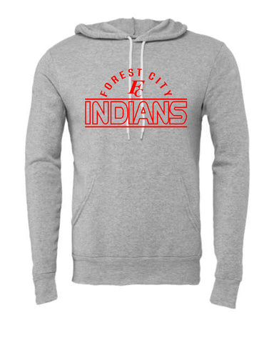 FC Spirit Shop - Bella+Canvas Grey Sponge Fleece Hoodie