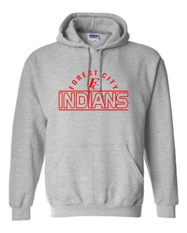 FC Spirit Shop - Grey Hooded Sweatshirt (Youth & Adult)