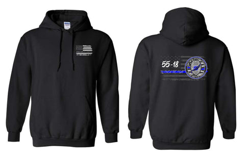 O.C. 55-18 -Hoodie (youth/adult)