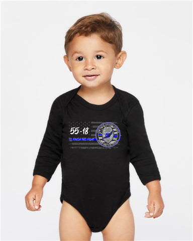 O.C. 55-18 - Infant Long Sleeve Baby Rib Bodysuit