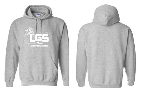 LGS - LGS OUTDOORS Sport Grey Hoodie | Front Only