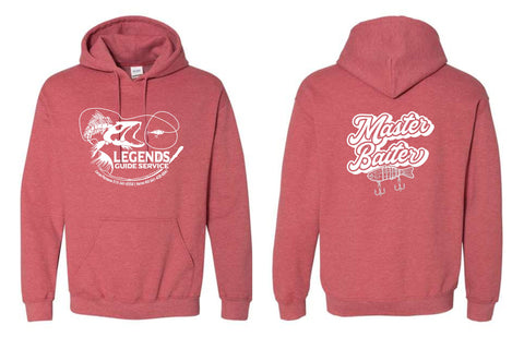 LGS - Legends Guide Service  Hoodie |  White - Master Baiter - 5 Colors