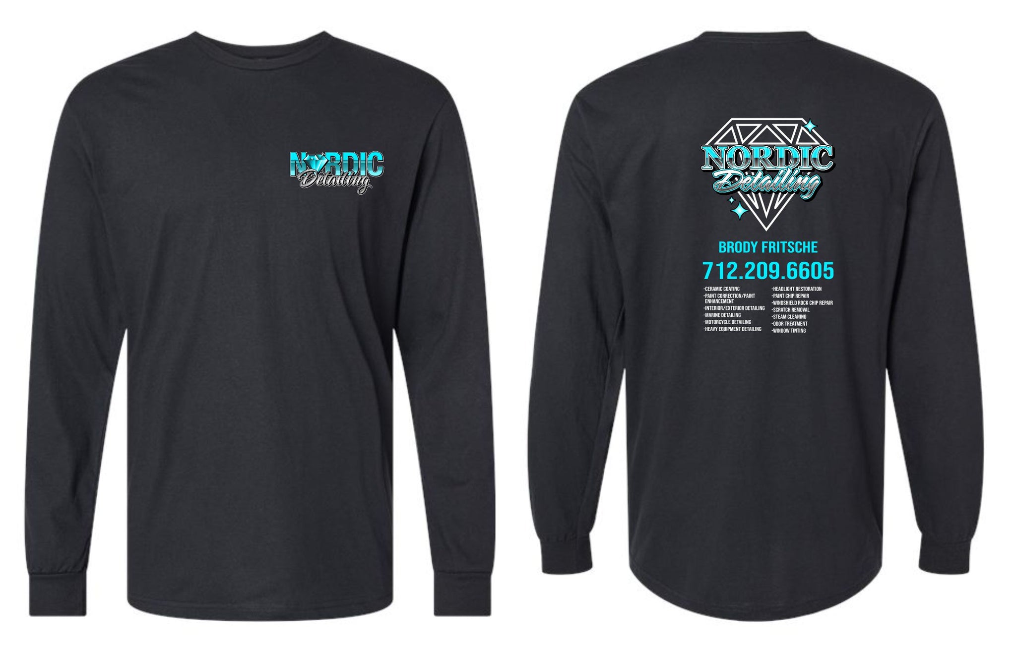 Nordic Detailing - Softstyle® CVC Long Sleeve T-Shirt – threads algona