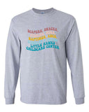 Little Hawks Childcare Center - Unisex Long Sleeve Tee |Retro Design|