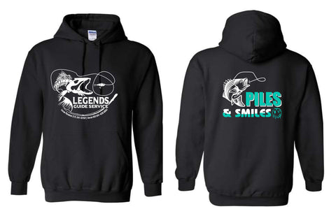 LGS - Legends Guide Service  Hoodie | Piles & Smiles - 5 Colors